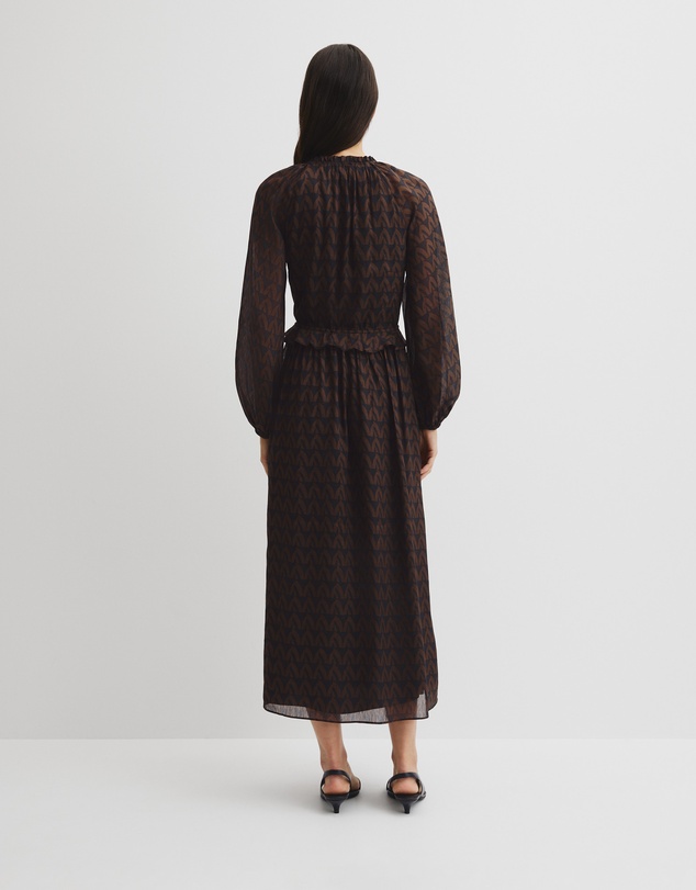 Country Road - Print Midi Dress