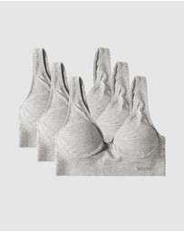 Boody - 3-Pack Padded Shaper Crop Bra