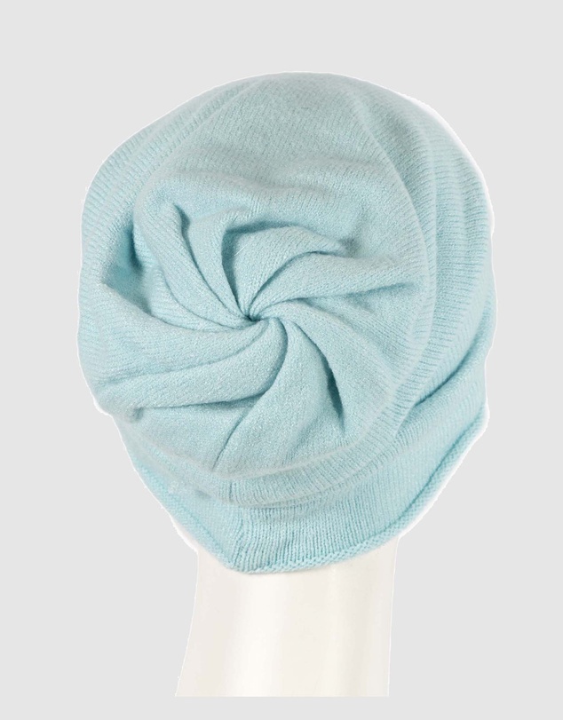 Max Alexander - European Made Blue Fashion Wool Beanie