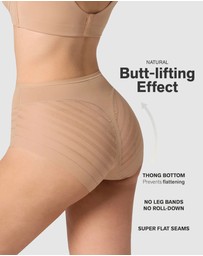 Leonisa - Lace Stripe Undetectable Seamless Shaping Brief