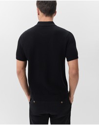 UNISON - Textured Knit Polo