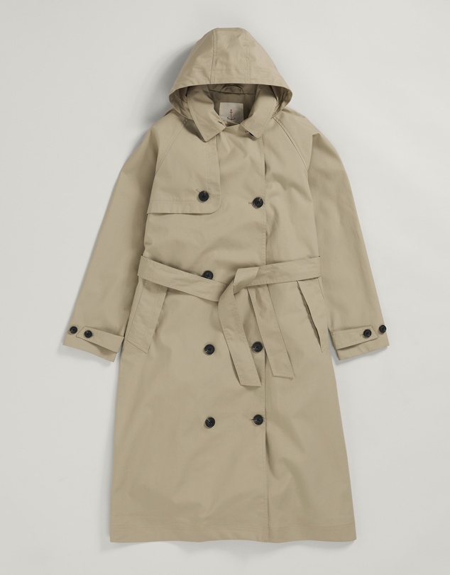 Seasalt - Seasalt Cornwall Natural Penweathers Trench Coat