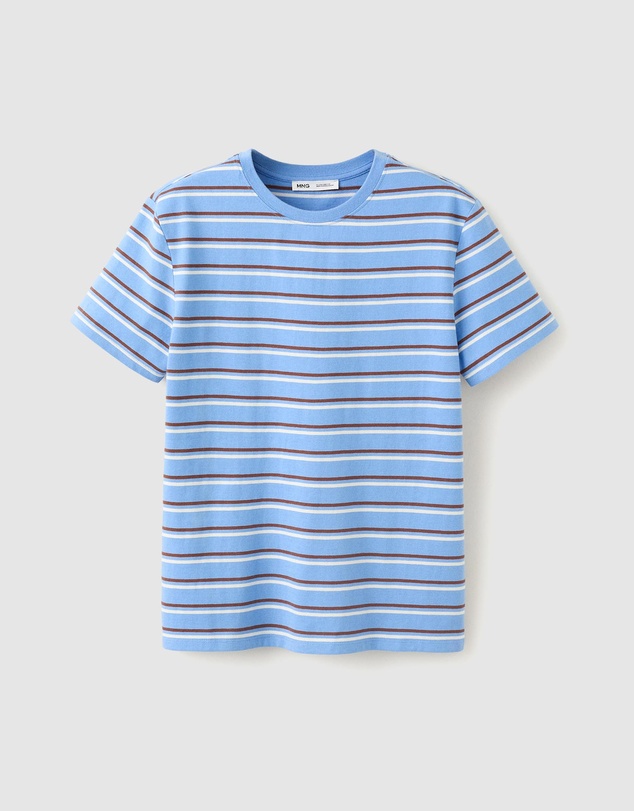 M.N.G - Striped Cotton T-Shirt