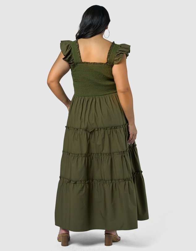Sunday In The City - Electric Avenue Midi Dress