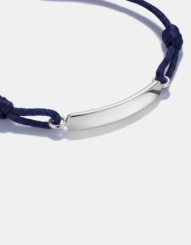 THOMAS SABO - THOMAS SABO Textile bracelet blue