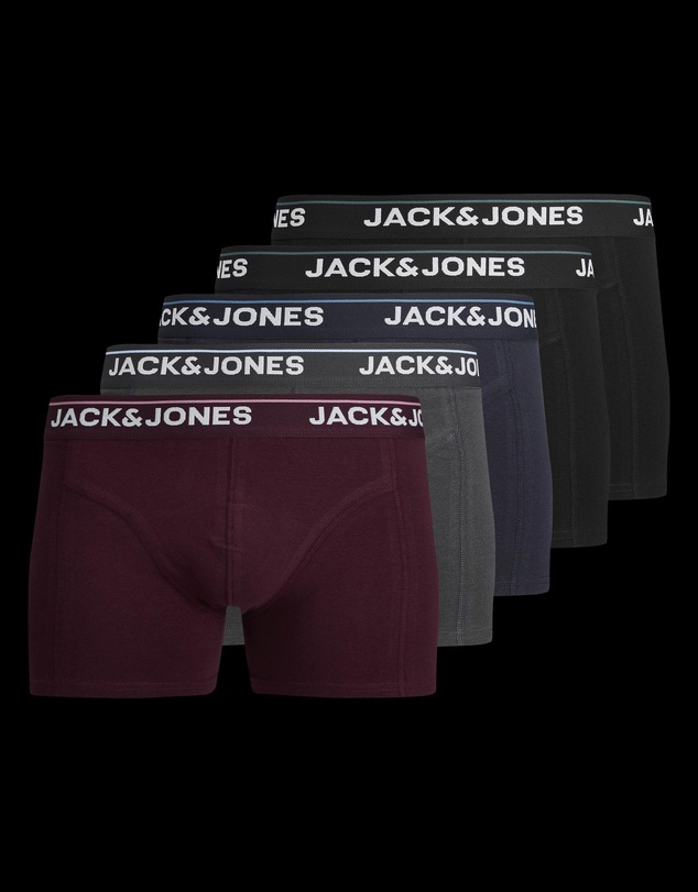 Jack & Jones - Timothy Solid Trunks 5-Pack