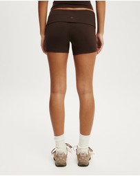 Cotton On Body Active - Ultra Soft Roll Over Shortie Short