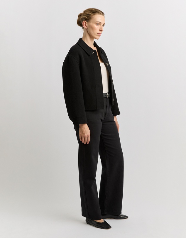 Toorallie - Button Front Wool Jacket
