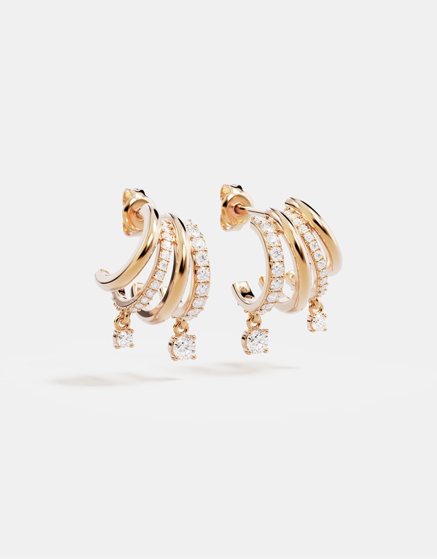 By Charlotte - With Every Breath Illusion Hoops