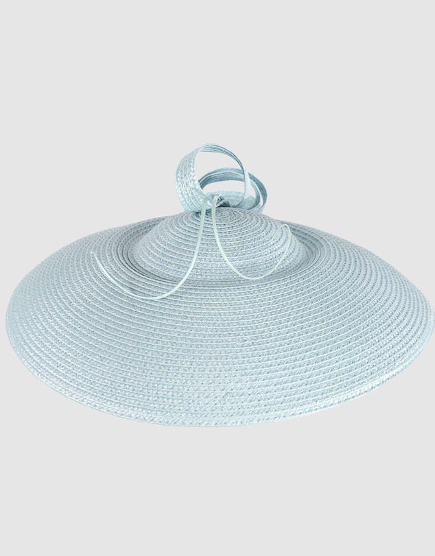 Max Alexander - Saucer Blue Racing Fascinator Hat