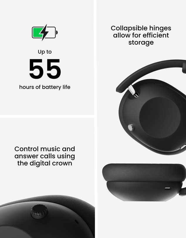 Sudio - K3 - Wireless Active Noise Cancelling Over-Ear Headphones