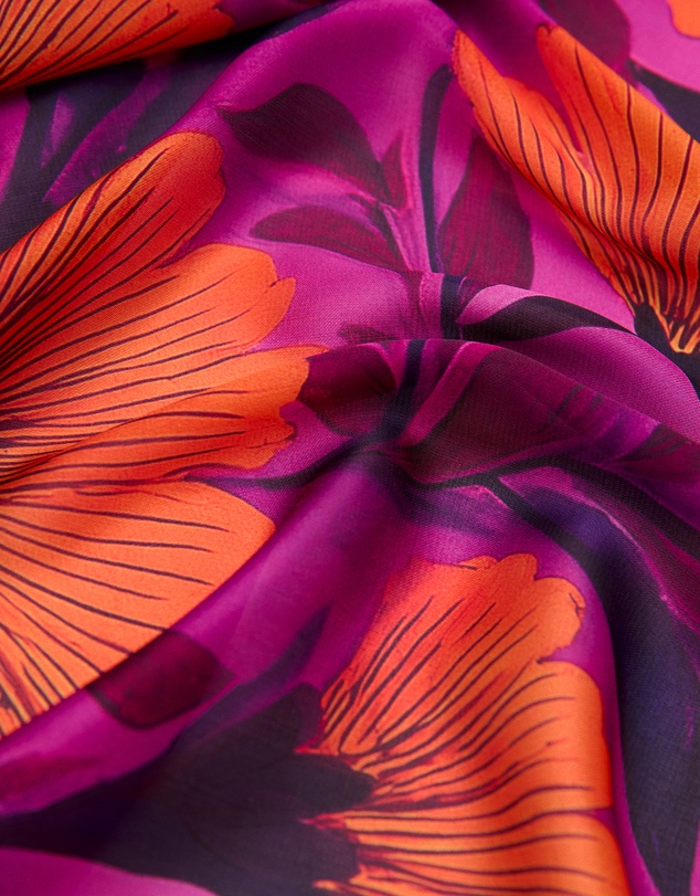M.N.G - Floral Print Scarf