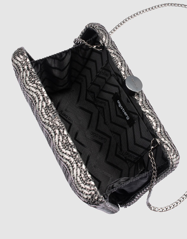 Olga Berg - Hannah Textured Clutch