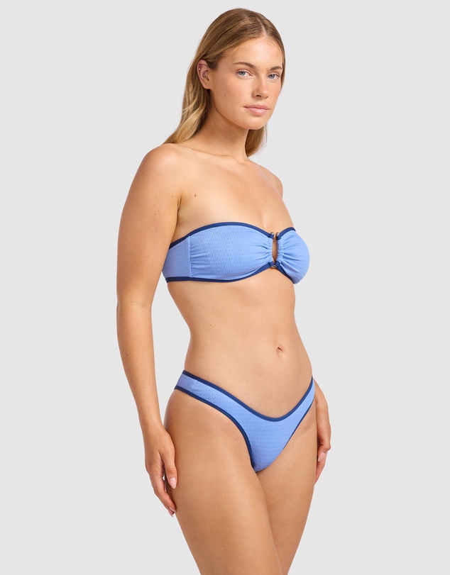 Seafolly - Beach Bound Ring Front Bandeau Bikini Top