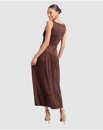 Honey and Beau - Lorena Drop Bodice Dress