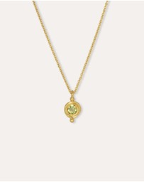 Ottoman Hands - August Birthstone Pendant Necklace
