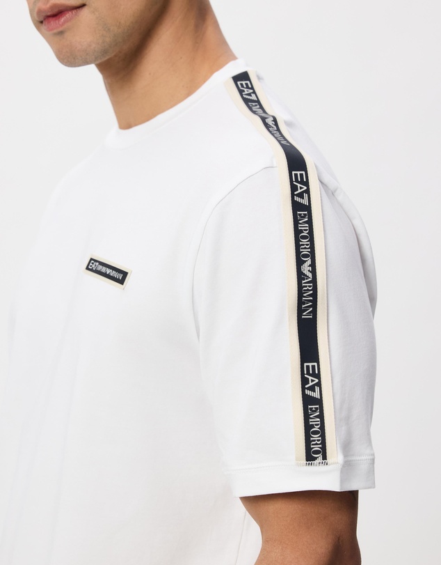 Emporio Armani EA7 - SS Train Logo Series Man Tee Tape
