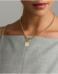 Michael Hill - Cat Mum Engravable Pendant in 10kt Yellow Gold