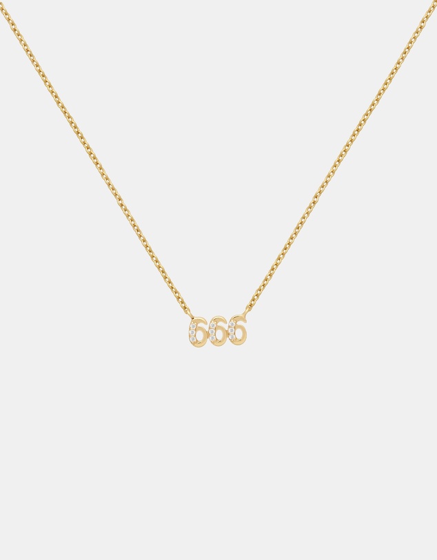 YCL  - 666 Angel Number Necklace