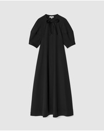 COS - Tie-Detail Maxi Dress