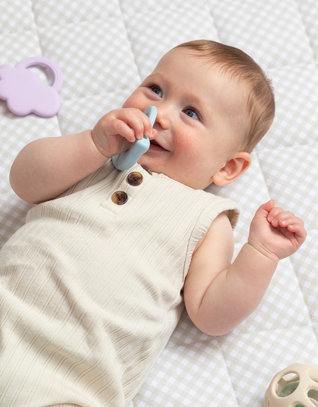 Playground - 2 Pack Silicone Teether - Whale & Cloud