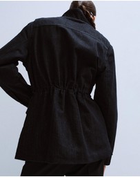 M.N.G - Oversized Denim Parka With Pockets