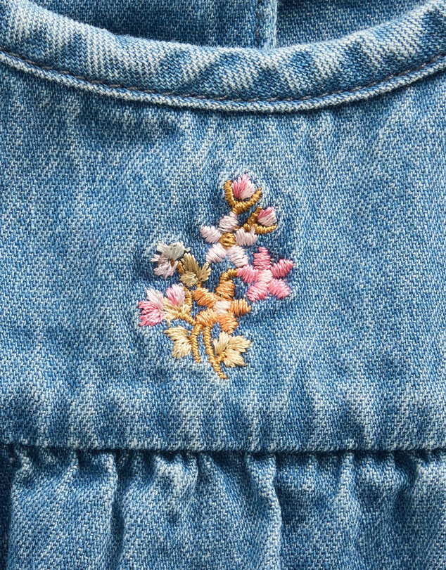 GAP - LS Top Embroidered Pants Set - Babies