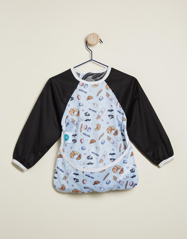 itti bitti - Sleeved Bib Smock - France