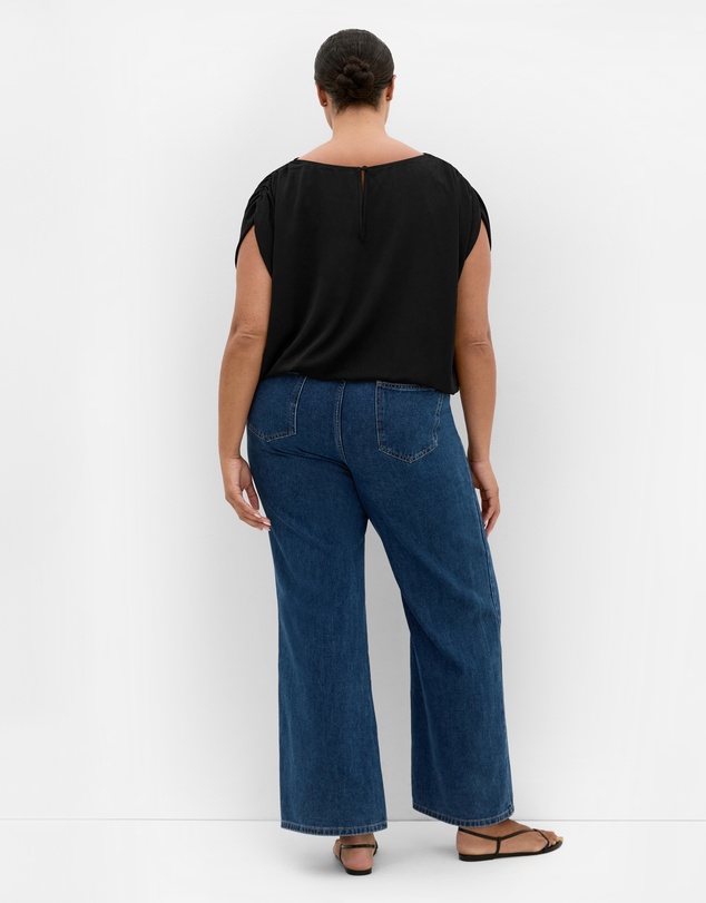 City Chic - Elise Hem Detail Top