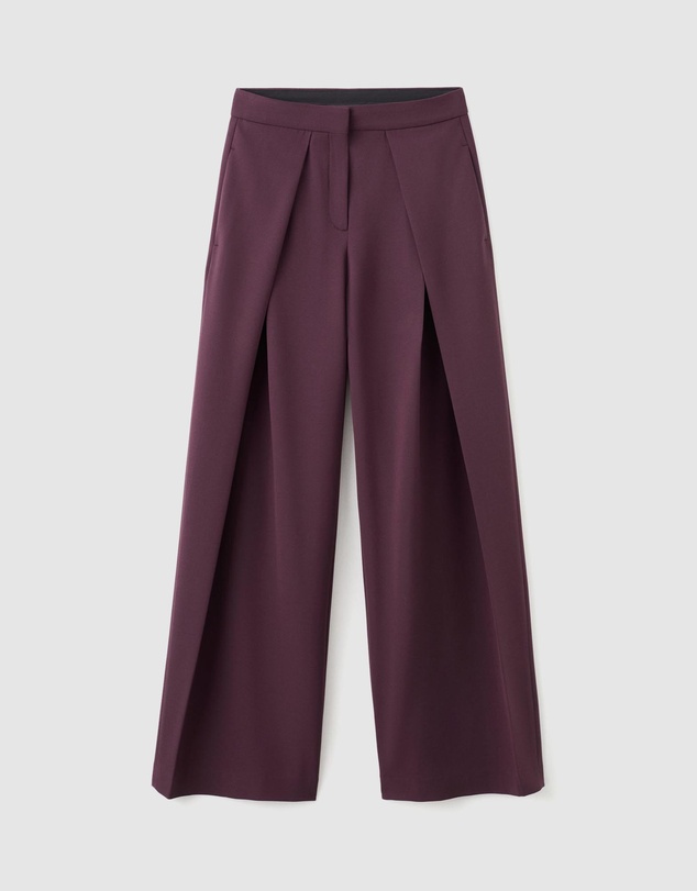 M.N.G - Pleated Wide Leg Trousers