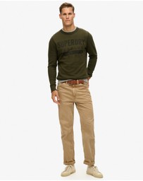 Superdry - Slim Fit Surplus Graphic Crew