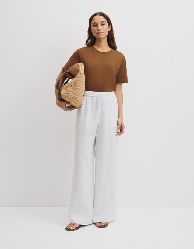 Country Road - Pull-on Linen Pant