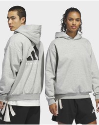 adidas Performance - adidas Basketball Fleece Hoodie (Gender Neutral) Mens
