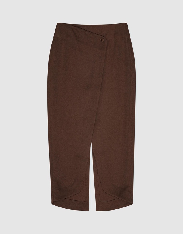 REMAIN Birger Christensen - Midi Wrap Skirt