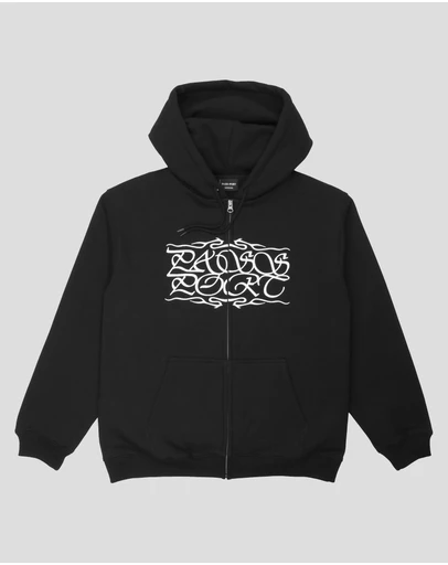 PASS~PORT - Calligraphy Zip Hood