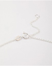 Lovisa - Sterling Silver Cubic Zirconia Stem Necklace