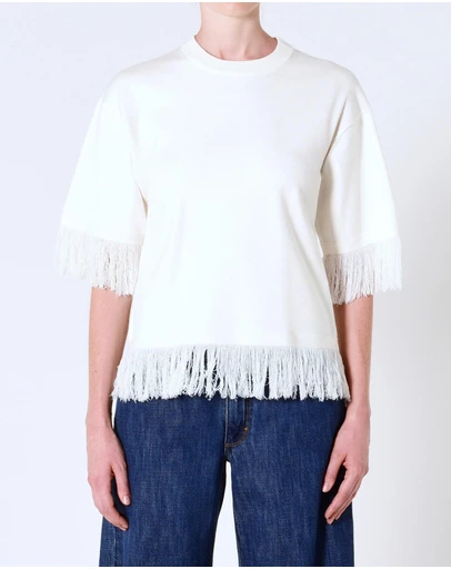 Neuw - Marrakech Fringe Knit Top