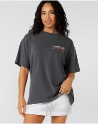 Lorna Jane - World Tour Washed Boyfriend T-Shirt