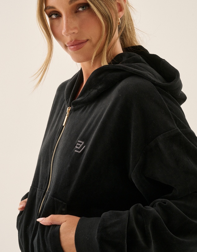 Araminta James - AJ Velour Hoodie
