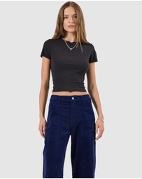 Rolla's - Gigi Barrel Trade Jean - Marine Cord