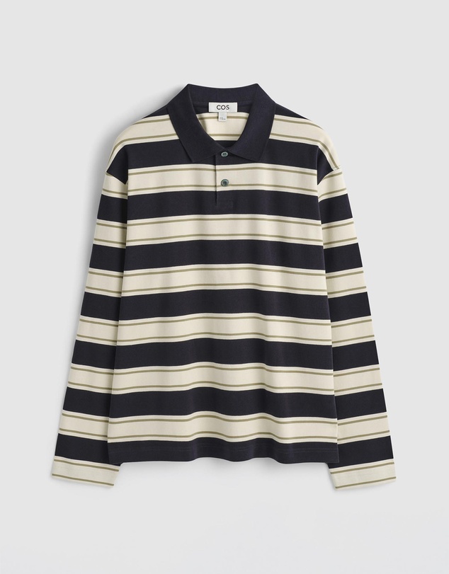 COS - Interlock Cotton Polo Shirt