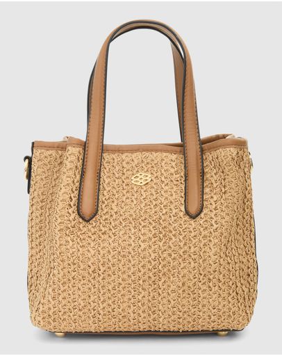 NATURAL RAFFIA/TAN