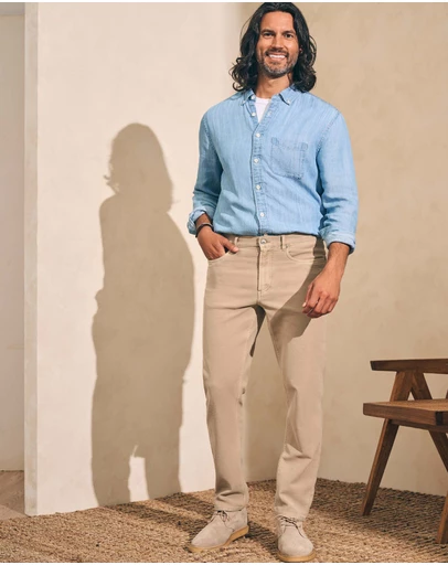 Faherty - Stretch Terry 5Pocket (32
