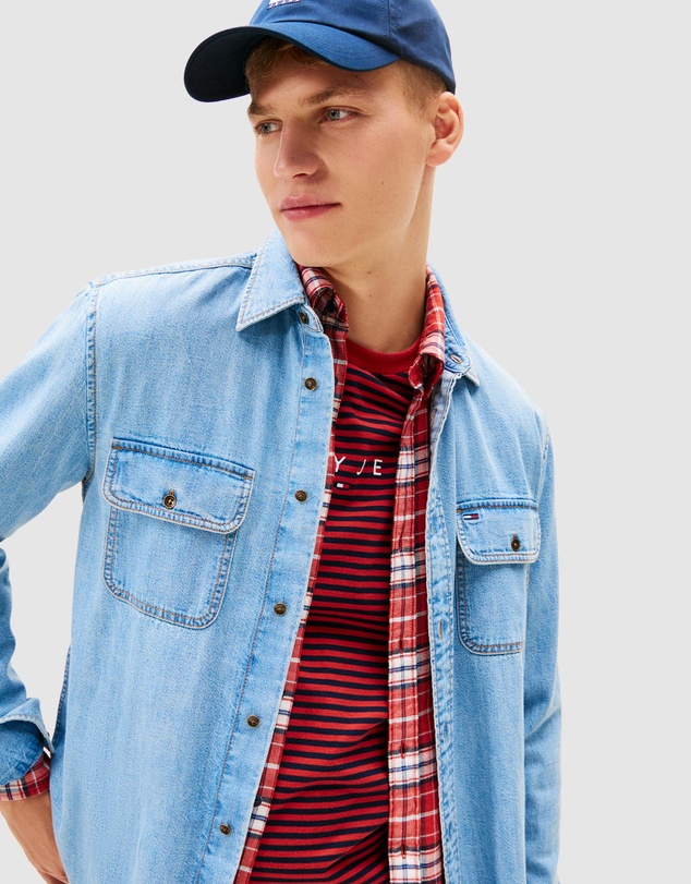 Tommy Jeans - Denim Relaxed Fit Shirt