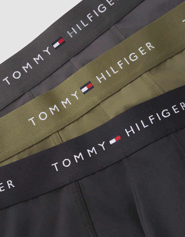 Tommy Hilfiger - 3-Pack Signature Repeat Logo Microfibre Trunks