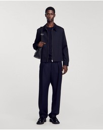 Sandro - Cotton Jacket Woven Jacket