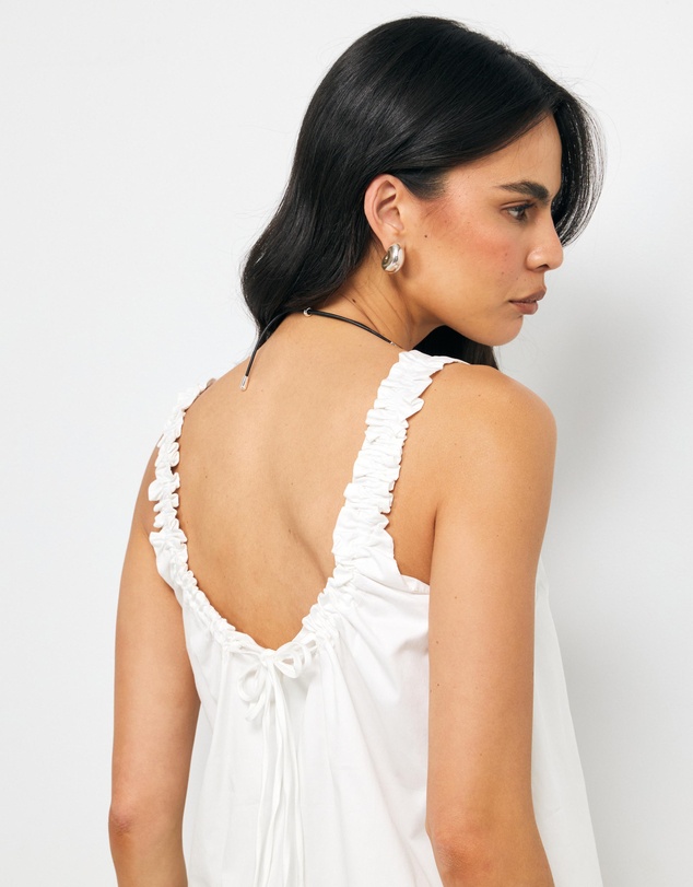 AERE - Vaila Cotton Poplin Top