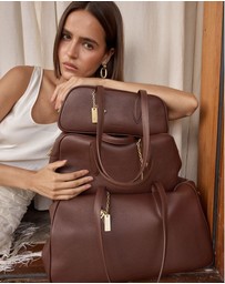 VESTIRSI - Vera Mahogany Baguette Bag