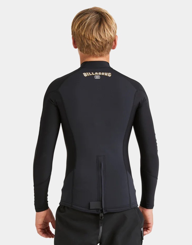 Billabong - Boys 8 to 16 1mm Absolute Natural Ls Wetsuit Top