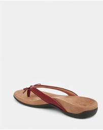 Vionic - Bella Toe Post Sandal - Syrah